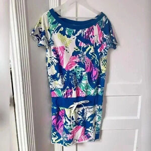 90s Y2K Diesel Colorful Romper Dress